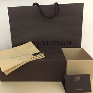 Louis Vuitton accessories, wallet or belt box